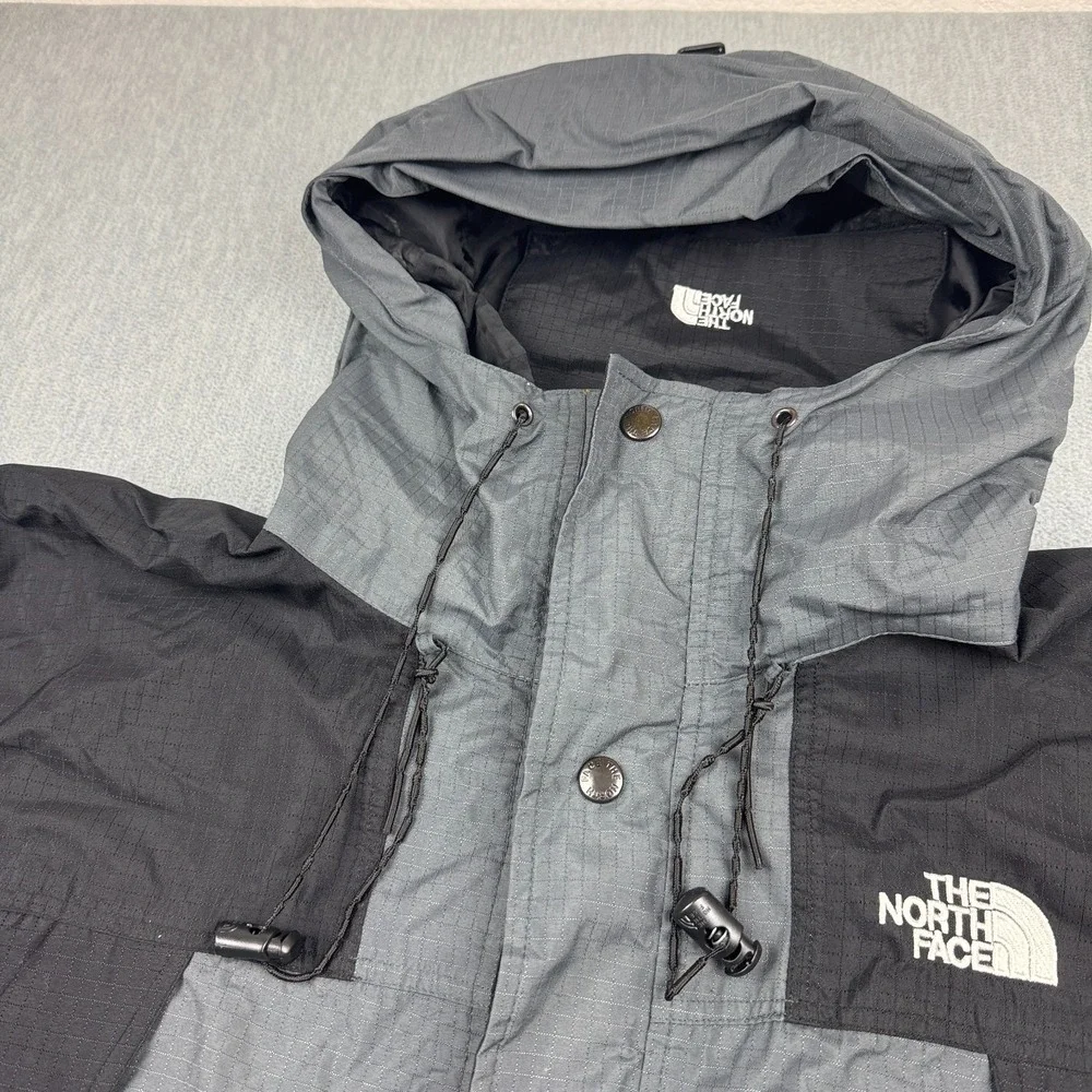 Vintage The North Face Jacket Mens XL Gray Summit Series‎ Ripstop Gore Tex Rain